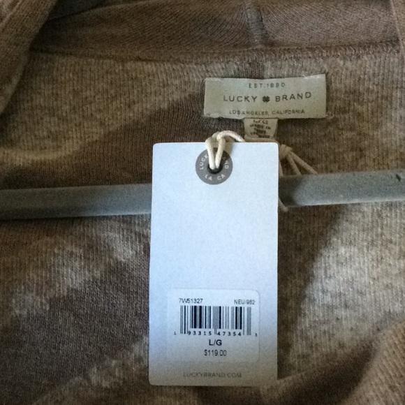 Lucky Brands Ladies Long Sleeve Cardigan      NWT - Picture 3 of 7